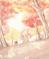 amount:pair atmosphere:autumn body-type:semi-anthro hall-of-fame:bronze hall-of-fame:silver leaves species:alcremie species:food-creature species:morpeko style:watercolor // 1422x1692 // 526KB