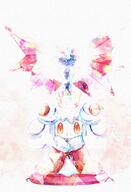 amount:solo atmosphere:regal body-type:semi-anthro cloak crown species:alcremie species:food-creature style:over-exposure terastallization // 951x1392 // 269KB