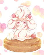 amount:solo body-type:semi-anthro pancakes species:alcremie species:food-creature // 800x1000 // 542KB