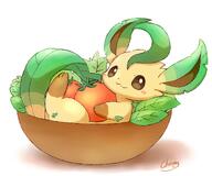 amount:solo body-type:feral creature-in-food series:eeveelutions series:pokemon species:leafeon tomato // 1059x885 // 99KB