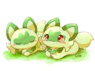 amount:pair amount:solo atmosphere:sunlight body-type:feral species:sprigatito // 1491x1125 // 129KB