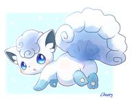 amount:solo body-type:feral species:alolan-vulpix style:kawaii style:playful style:white-border // 2048x1597 // 175KB