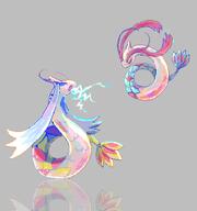 amount:solo atmosphere:powerful body-type:semi-anthro species:milotic style:multiple-scenarios style:pixel-art // 1875x2000 // 27KB