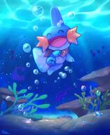 amount:solo atmosphere:sunlight atmosphere:undersea body-type:feral hall-of-fame:bronze hall-of-fame:silver scarf species:mudkip // 982x1200 // 146KB