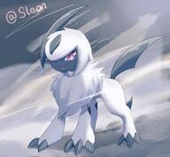 amount:solo atmosphere:blizzard atmosphere:snowy body-type:feral species:absol // 1024x943 // 119KB