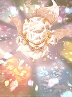 amount:solo atmosphere:powerful body-type:feral series:pokemon species:eevee style:glow terastallization // 1240x1654 // 1.0MB