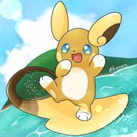 amount:solo atmosphere:river body-type:semi-anthro species:alolan-raichu // 1800x1800 // 341KB