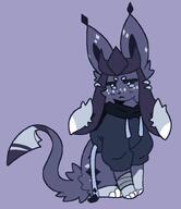 amount:solo body-type:feral freckles hoodie oc series:eeveelutions series:pokemon species:glaceon style:no-anti-aliasing sweater // 700x809 // 18KB