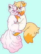 amount:pair body-type:feral freckles series:eeveelutions series:pokemon species:alolan-vulpix species:sylveon style:no-anti-aliasing // 805x1049 // 78KB