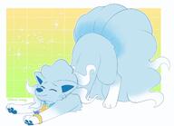 amount:solo body-type:feral hall-of-fame:bronze scarf species:alolan-ninetales stretching style:grid style:outline style:white-border // 1925x1389 // 159KB