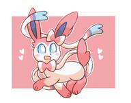 amount:solo body-type:feral series:eeveelutions series:pokemon species:sylveon style:outline style:playful style:white-border // 2000x1561 // 2.7MB