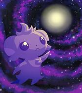amount:solo atmosphere:space atmosphere:stary body-type:semi-anthro series:pokemon species:espurr style:lineless // 1960x2236 // 451KB