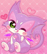 amount:solo body-type:feral hall-of-fame:bronze hall-of-fame:silver species:purrloin style:dithering style:girly style:noisy style:one-color style:outline style:pink style:playful style:very-girly style:very-playful // 1410x1609 // 2.7MB