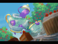 amount:pair atmosphere:table atmosphere:town body-type:blob cake food hall-of-fame:bronze hall-of-fame:silver species:polteageist species:sinistea style:intentional-blur style:painted sweets // 1447x1088 // 1.0MB