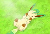 amount:solo atmosphere:field atmosphere:sunlight body-type:feral content series:eeveelutions series:pokemon species:leafeon // 1728x1200 // 178KB