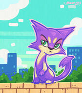 amount:solo atmosphere:city atmosphere:town body-type:feral species:purrloin style:outline // 1341x1533 // 430KB