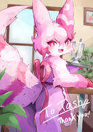 amount:solo apron atmosphere:cafe atmosphere:town body-type:anthro drink freckles hall-of-fame:bronze hall-of-fame:silver species:cat style:intentional-blur style:kemono style:painted visibly-shy // 2894x4093 // 3.7MB