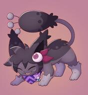 amount:solo body-type:feral oc scarf species:skitty style:kawaii // 1200x1300 // 104KB