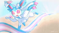 amount:solo atmosphere:desert atmosphere:sunlight body-type:feral hall-of-fame:bronze hall-of-fame:gold hall-of-fame:silver pride series:eeveelutions series:pokemon species:shiny-pokemon species:sylveon style:noisy style:over-exposure style:painted // 1920x1080 // 339KB