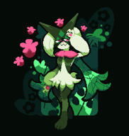 amount:solo body-type:anthro body-type:semi-anthro species:meowscarada style:kemono style:pixel-art // 1896x2000 // 297KB