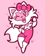 amount:solo body-type:feral body-type:semi-anthro series:sanrio species:sprigatito style:girly style:one-color style:pink style:playful style:simple-colors style:very-girly style:very-playful wearing-bow // 1600x2000 // 266KB