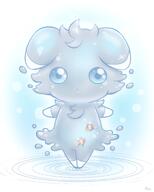 amount:solo body-type:semi-anthro series:pokemon species:espurr species:fish style:over-exposure translucent-skin // 2000x2500 // 364KB