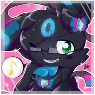 amount:solo body-type:feral glasses nerdy series:eeveelutions series:pokemon smug species:umbreon style:girly style:icon style:kawaii style:outline visual-teasing // 1286x1293 // 290KB