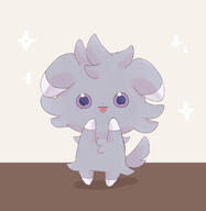 amount:solo blep body-type:semi-anthro series:pokemon species:espurr style:kawaii // 997x1024 // 138KB