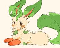 amount:solo body-type:feral fluffified series:eeveelutions series:pokemon species:leafeon // 1625x1321 // 175KB