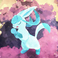 amount:solo atmosphere:forest body-type:feral series:eeveelutions series:pokemon species:glaceon style:lineless style:painted // 4000x4000 // 904KB