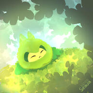 amount:solo atmosphere:forest atmosphere:sunlight body-type:blob species:swadloon style:painted // 4000x4000 // 636KB