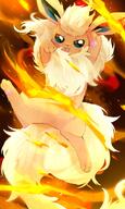 amount:solo atmosphere:powerful body-type:feral fire series:eeveelutions series:pokemon species:flareon // 600x1000 // 101KB