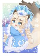 amount:solo atmosphere:regal atmosphere:snowy body-type:feral book crown earrings happy long-hair nerdy presents princess robe species:cat style:abstract-background style:girly style:kawaii sweater wearing-bow winter-clothes // 1600x2262 // 328KB