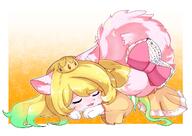 amount:solo atmosphere:regal body-type:feral book character:princess-peach dress long-hair oc princess species:cat style:girly style:kawaii style:outline style:playful wearing-bow // 1900x1344 // 256KB