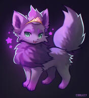 amount:solo artist:foxlett atmosphere:evil atmosphere:regal body-type:feral crown species:zorua style:chromatic-aberration // 1595x1754 // 305KB