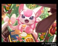 amount:solo atmosphere:cafe body-type:semi-anthro hall-of-fame:bronze species:fox style:intentional-blur style:kemono style:painted style:very-detailed tea // 2048x1647 // 309KB