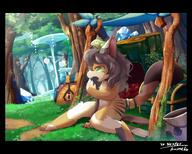 amount:solo atmosphere:forest atmosphere:town body-type:semi-anthro gems hall-of-fame:bronze species:unknown style:kemono style:painted style:very-detailed // 3741x3008 // 1.0MB