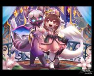 amount:pair atmosphere:fantasy atmosphere:town body-type:semi-anthro dress hall-of-fame:bronze species:unknown style:intentional-blur style:kemono style:painted style:very-detailed wings // 3741x3008 // 976KB