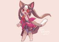 amount:solo body-type:anthro body-type:semi-anthro dress long-hair outfit species:cat style:very-detailed // 2048x1451 // 169KB