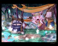 amount:pair atmosphere:fantasy atmosphere:fireflies atmosphere:forest body-type:semi-anthro book butterflies food hall-of-fame:bronze map mushrooms species:fox style:glow style:kemono style:painted style:very-detailed // 3741x3008 // 1.2MB