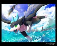 amount:solo atmosphere:cliffside body-type:feral body-type:semi-anthro hall-of-fame:bronze species:dragon style:kemono style:painted style:very-detailed wings // 3741x3008 // 870KB