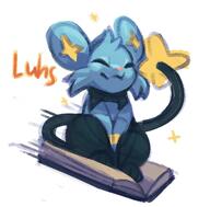 amount:solo body-type:feral book nerdy species:shinx style:scribbles // 1110x1090 // 155KB