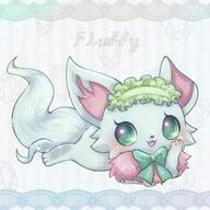 amount:solo atmosphere:fancy atmosphere:frilly-background body-type:feral species:cat style:abstract-background style:dithering style:kawaii style:pastel-colors style:playful wearing-bow // 2048x2048 // 430KB