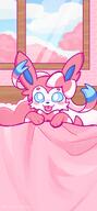 amount:solo atmosphere:bedroom atmosphere:home blep body-type:feral hall-of-fame:bronze hall-of-fame:silver series:eeveelutions series:pokemon silly species:sylveon style:girly style:playful style:very-playful // 1080x2340 // 1.3MB