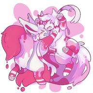 amount:pair body-type:feral character:parfait species:cat species:food-creature style:girly style:one-color style:pink // 1200x1200 // 184KB