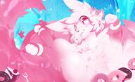 amount:pair amount:solo body-type:feral character:parfait donut eating fluffified food hall-of-fame:bronze hall-of-fame:silver heart-eyes lollipop species:cat style:dithering style:girly style:pastel-colors style:playful style:pop sweets // 2048x1247 // 294KB