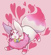 amount:solo body-type:feral character:parfait explorer-badge oc outfit series:pokemon species:eevee wink // 1085x1164 // 107KB