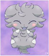 amount:solo body-type:semi-anthro happy series:pokemon species:espurr style:kawaii // 670x754 // 178KB