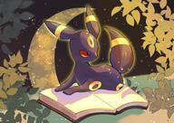 amount:solo atmosphere:abstract-setting atmosphere:fantasy body-type:feral book hall-of-fame:bronze hall-of-fame:silver nerdy series:eeveelutions series:pokemon species:umbreon style:glow // 4093x2894 // 1.4MB