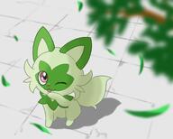 amount:solo atmosphere:town body-type:feral species:sprigatito style:intentional-blur style:kawaii // 1500x1200 // 113KB